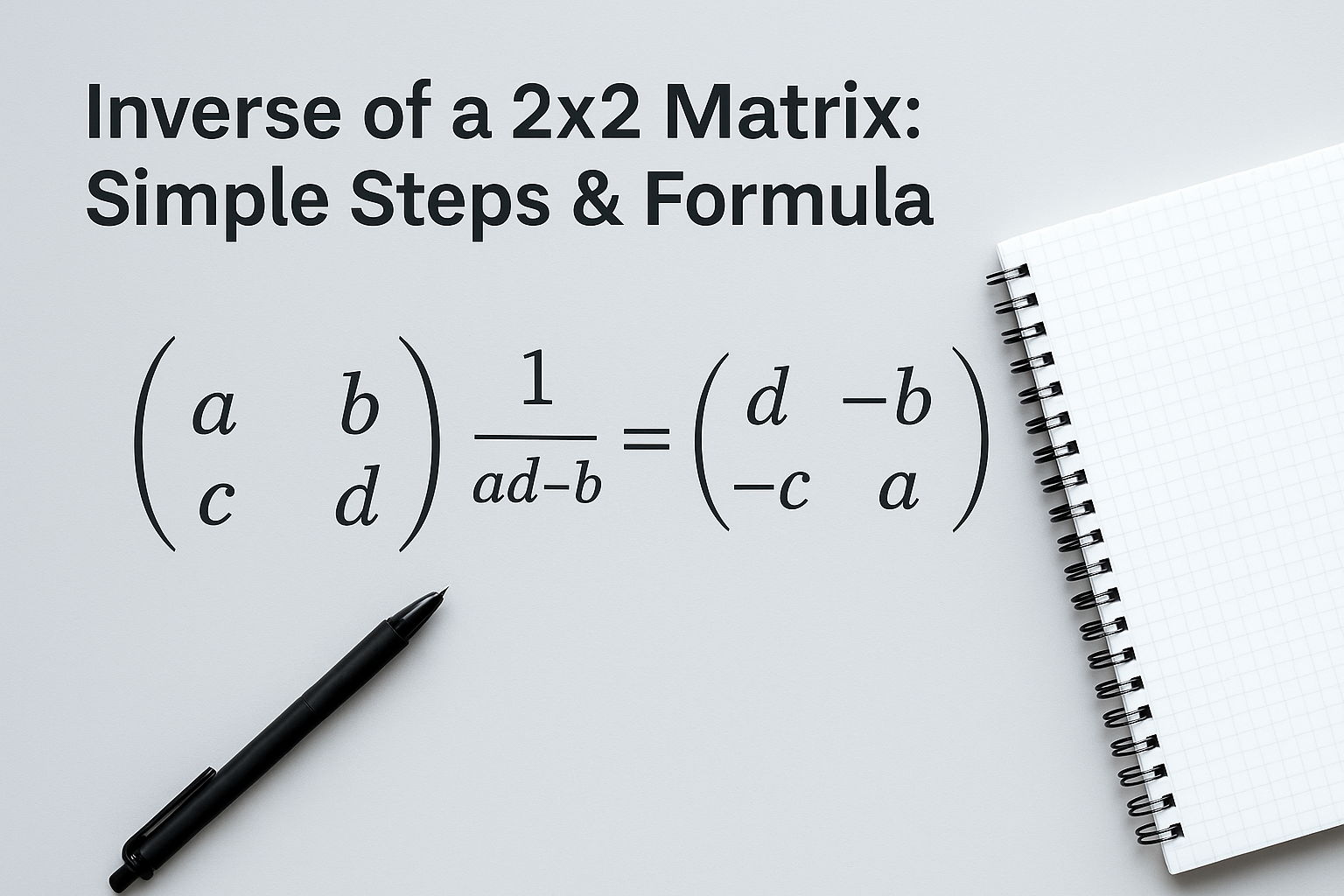 inverse of a 2x2 matrix